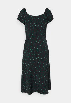 Billig 🎁 Even&Odd Damen Freizeitkleid - Black/green ❤️ -Even Odd Verkäufe 48bab44fa30143969019d3cfa5f07778