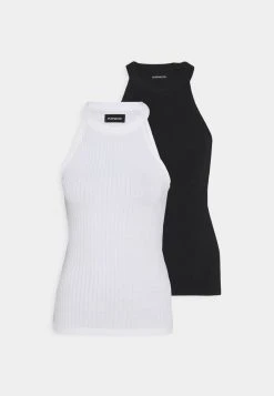 Am billigsten 🌟 Even&Odd Damen 2 PACK - Top - White/black 👍 -Even Odd Verkäufe 4bb9b59267584446b19a0cd11ef17d92