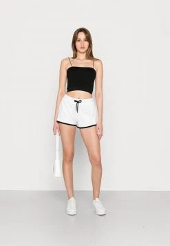 Auslauf ⭐ Even&Odd Damen 2 PACK - Shorts - Black/white ⭐