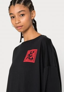 Rabatt ✔️ Even&Odd Damen T-Shirt Print - Black ✨ -Even Odd Verkäufe 4ed5c8ba952f4e4e9c809165f24c0d66