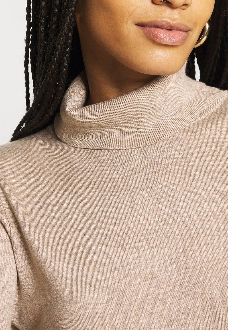 Schlussverkauf 🤩 Even&Odd Damen BASIC TURTLE NECK JUMPER - Strickpullover - Sand 🎉 8 Schlussverkauf 🤩 Even&Odd Damen BASIC TURTLE NECK JUMPER - Strickpullover - Sand 🎉 – Bild 6