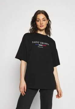 Bestes Angebot 🔔 Even&Odd Damen T-Shirt Print - Black 😀