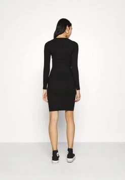 Besorgen ✔️ Even&Odd Damen Knit Mini Wide Rib Basic 🧨 Dress - Etuikleid - Black 🎁 -Even Odd Verkäufe 5191023079844165b0a8ac5e742fd6c7