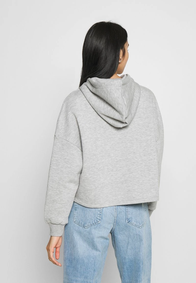 Neu ✔️ Even&Odd Damen OVERSIZED CROPPED PRINTED HOODIE - Kapuzenpullover - Mottled Light Grey ✔️ 5 Neu ✔️ Even&Odd Damen OVERSIZED CROPPED PRINTED HOODIE - Kapuzenpullover - Mottled Light Grey ✔️ – Bild 3