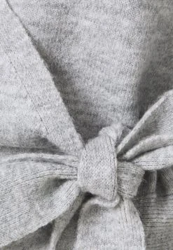 Besorgen 😀 Even&Odd Damen WICKELJACKE - Strickjacke - Mottled Light Grey ✨ -Even Odd Verkäufe 5316f60a27554a43acdba91c80b6dd89