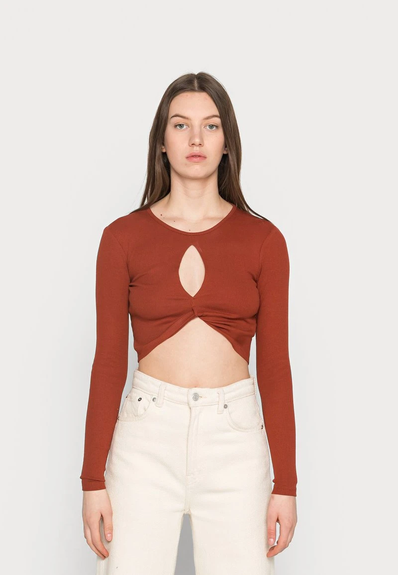 Aktion 🔔 Even&Odd Langarmshirt - Brown | Damen 😉 3 Aktion 🔔 Even&Odd Langarmshirt - Brown | Damen 😉