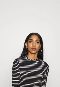 Am billigsten ⭐ Even&Odd Damen Langarmshirt - Black/white ✨ -Even Odd Verkäufe 56d8c454bc574e40beb684e360c689a9