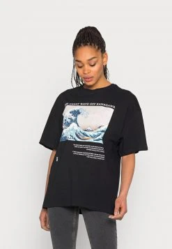 Großhandel 🔔 Even&Odd Damen T-Shirt Print - Black ✨