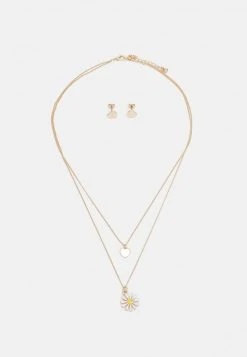 Budget 🎉 Even&Odd Damen SET - Ohrringe - Gold-coloured 🌟