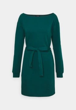 Billig ⌛ Even&Odd Damen Casual Sweat Mini Belted 🎁 Dress - Freizeitkleid - Blue 😍 -Even Odd Verkäufe 58829bce08e4466698f4378abbb81216