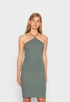 Coupon 👍 Even&Odd Jerseykleid - Green | Damen ✔️