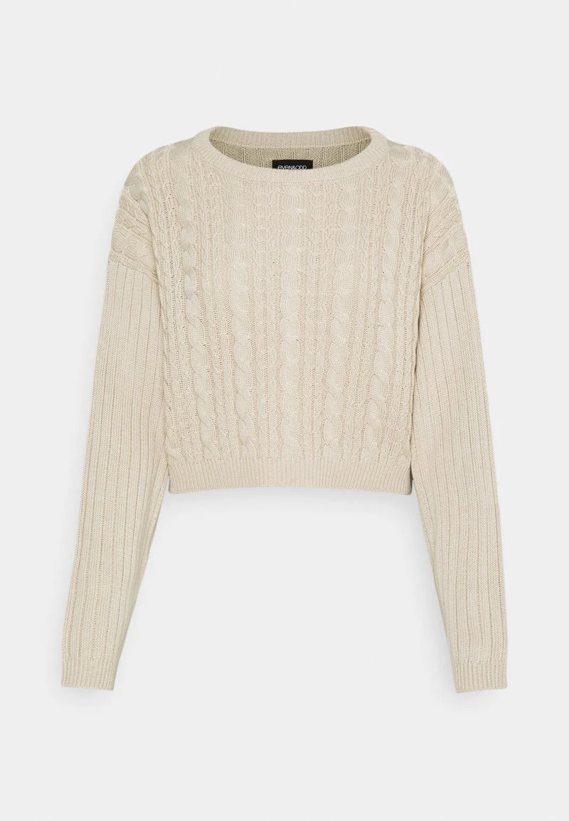 Top 10 🥰 Even&Odd CROPPED LOOSE CABLE JUMPER - Strickpullover - Sand | Damen ✨ 7 Top 10 🥰 Even&Odd CROPPED LOOSE CABLE JUMPER - Strickpullover - Sand | Damen ✨ – Bild 5