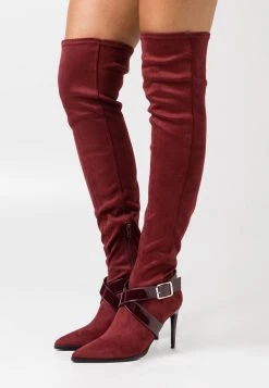 Coupon 😀 Even&Odd High Heel Stiefel - Bordeaux | Damen ⌛