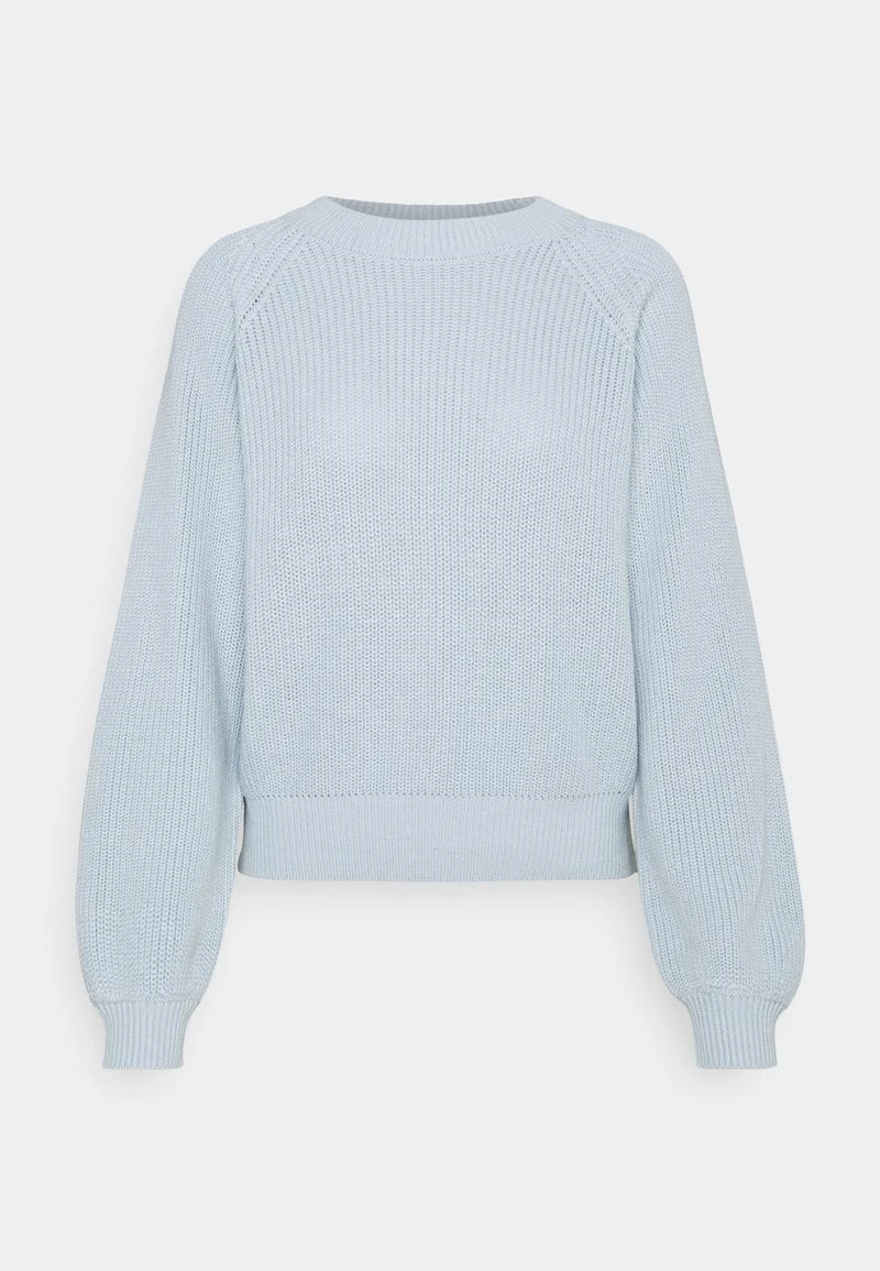 Coupon 😉 Even&Odd Damen VOLUME SLEEVE JUMPER - Strickpullover - Light Blue 🎉 6 Coupon 😉 Even&Odd Damen VOLUME SLEEVE JUMPER - Strickpullover - Light Blue 🎉 – Bild 4