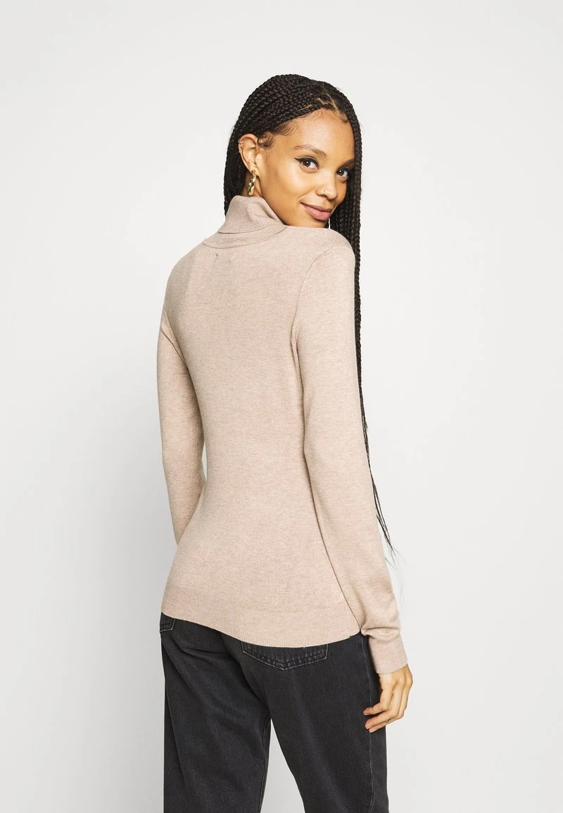 Schlussverkauf 🤩 Even&Odd Damen BASIC TURTLE NECK JUMPER - Strickpullover - Sand 🎉 5 Schlussverkauf 🤩 Even&Odd Damen BASIC TURTLE NECK JUMPER - Strickpullover - Sand 🎉 – Bild 3