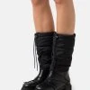 Schlussverkauf 😍 Even&Odd Damen WINTER BOOTIES - Plateaustiefel - Black ✨ -Even Odd Verkäufe 6047ddb59c9b414fbaa02cc57b074839