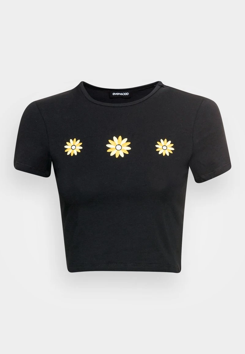 Bester Verkauf 😍 Even&Odd Damen T-Shirt Print - Black ⭐ 6 Bester Verkauf 😍 Even&Odd Damen T-Shirt Print - Black ⭐ – Bild 4