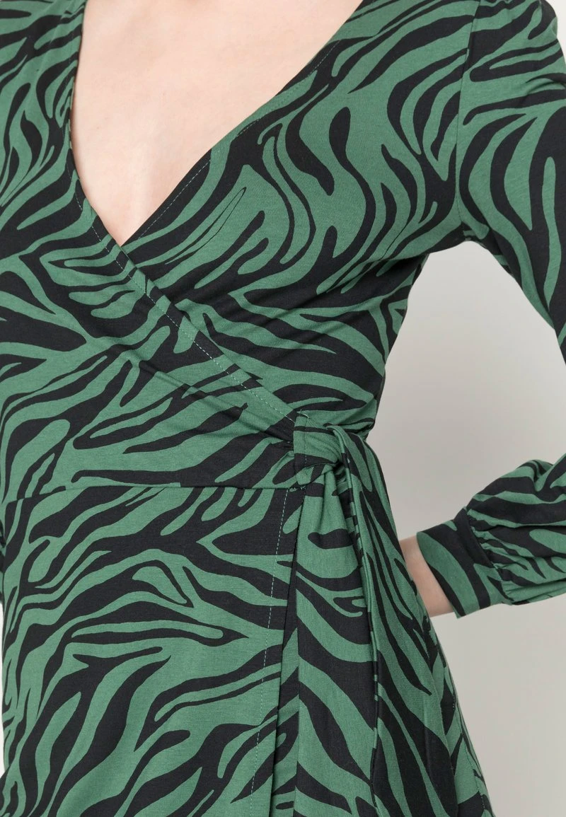 Rabatt 😉 Even&Odd Damen Jerseykleid - Black/green 🤩 7 Rabatt 😉 Even&Odd Damen Jerseykleid - Black/green 🤩 – Bild 5