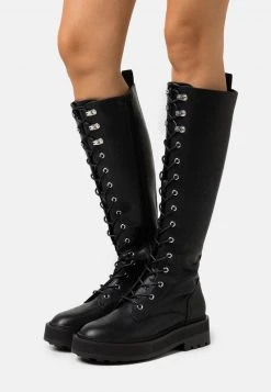 Bester Verkauf 👍 Even&Odd Damen Plateaustiefel - Black 🔥