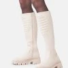 Coupon 😉 Even&Odd Damen Plateaustiefel - Off-white 🔥 -Even Odd Verkäufe 67d56262d1924915bc5aea5557834749