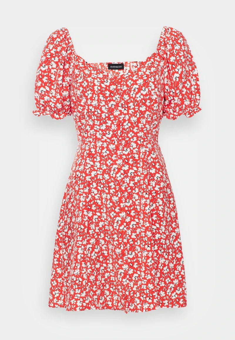 Coupon 😀 Even&Odd Damen Freizeitkleid - Red/white 😀 6 Coupon 😀 Even&Odd Damen Freizeitkleid - Red/white 😀 – Bild 4