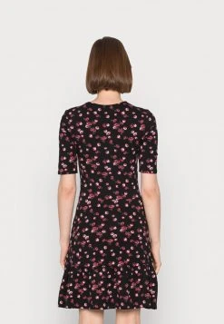 Bestpreis 💯 Even&Odd Damen Jerseykleid - Black/multi Coloured ❤️ -Even Odd Verkäufe 6d0d21eaa06c4a9a90eb5cbffa0de587