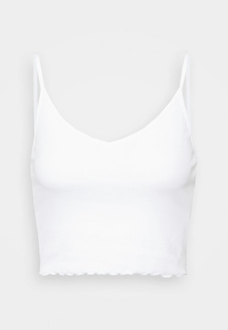 Blitzangebot ✔️ Even&Odd Damen STRAPPY LETTUCE CROP 3 PACK - Top - White/beige/brown ✔️ 4 Blitzangebot ✔️ Even&Odd Damen STRAPPY LETTUCE CROP 3 PACK - Top - White/beige/brown ✔️ – Bild 2