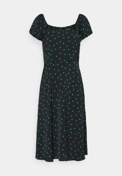 Billig 🎁 Even&Odd Damen Freizeitkleid - Black/green ❤️ -Even Odd Verkäufe 6dcb6dc97d6145c28b14f6a6fe676ee5