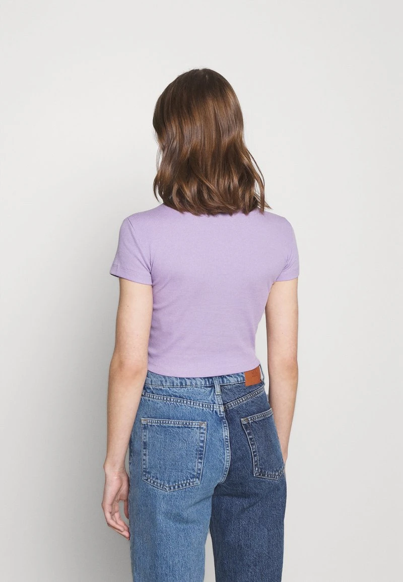 Angebote ⭐ Even&Odd T-Shirt Basic - Mottled Lilac | Damen 🎉 5 Angebote ⭐ Even&Odd T-Shirt Basic - Mottled Lilac | Damen 🎉 – Bild 3