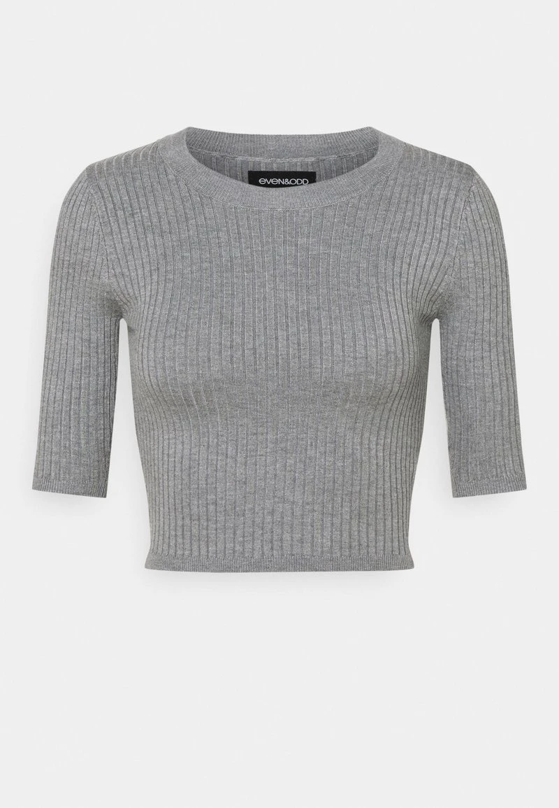 Billig 😉 Even&Odd Damen 2 PACK - T-Shirt Basic - Mottled Grey/sand 😍 11 Billig 😉 Even&Odd Damen 2 PACK - T-Shirt Basic - Mottled Grey/sand 😍 – Bild 9