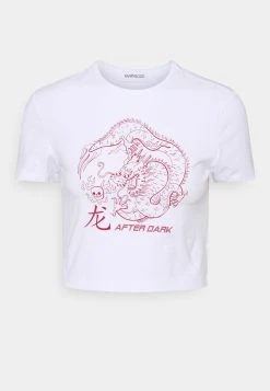 Schlussverkauf ⭐ Even&Odd T-Shirt Print - White | Damen 🛒 -Even Odd Verkäufe 724a8935e08a42c7bb1327ed5b0fdf83