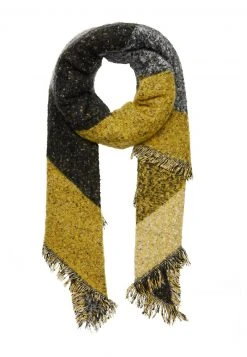 Am billigsten 👏 Even&Odd Damen Schal - Grey/yellow 🤩