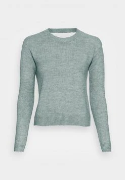 Bestes Angebot 🎁 Even&Odd Damen BACK DETAIL - Strickpullover - Green ✨ -Even Odd Verkäufe 75d7fba4801a414e8b85d755711854a2