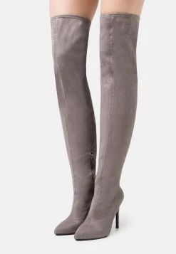 Bestpreis 👏 Even&Odd Damen High Heel Stiefel - Grey 😉