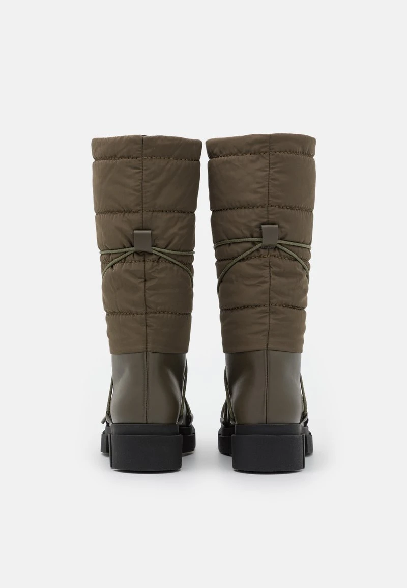 Auslauf ❤️ Even&Odd Damen WINTER BOOTIES - Schnürstiefel - Khaki ✨ 6 Auslauf ❤️ Even&Odd Damen WINTER BOOTIES - Schnürstiefel - Khaki ✨ – Bild 4