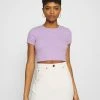 Budget 🔔 Even&Odd T-Shirt Print - Lilac | Damen 👍 -Even Odd Verkäufe 7aad8beb8b554cad9a7ce2896cf6234d