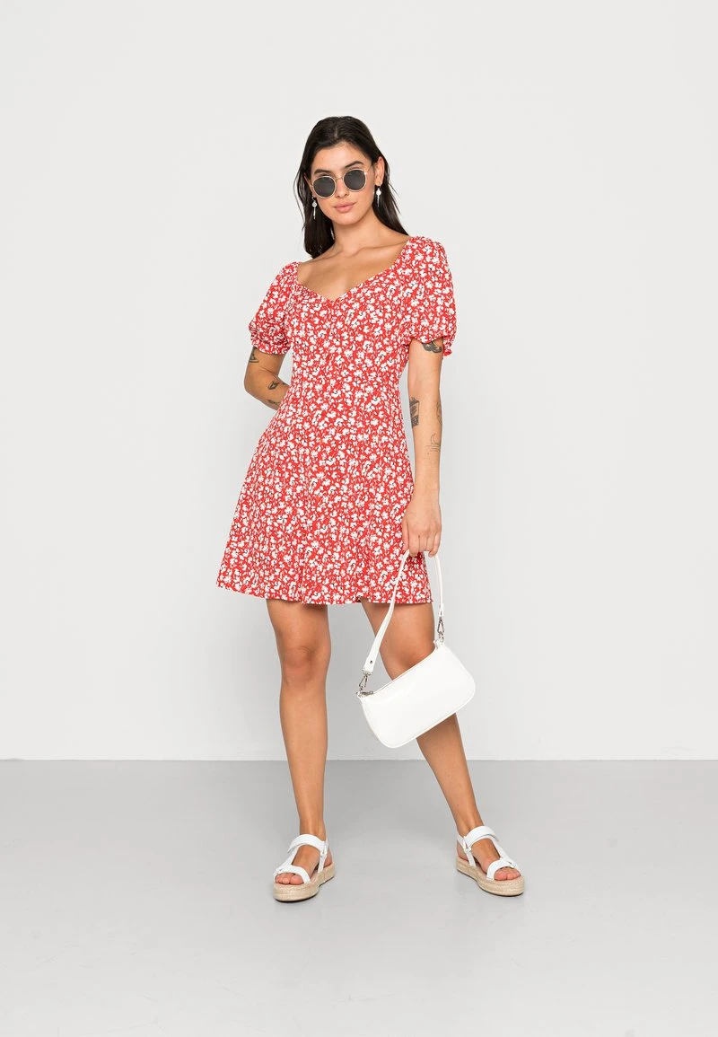 Coupon 😀 Even&Odd Damen Freizeitkleid - Red/white 😀 4 Coupon 😀 Even&Odd Damen Freizeitkleid - Red/white 😀 – Bild 2