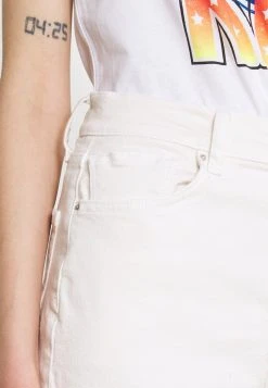 Budget 🎁 Even&Odd Wide Leg Cropped Jeans - Jeans Straight Leg - White | Damen 😀 -Even Odd Verkäufe 80b7329c49c8438a8d2f24c73b7c009e