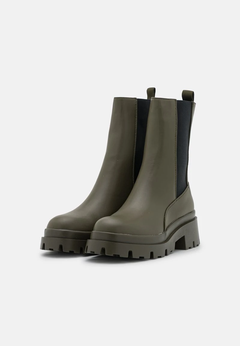 Budget 🥰 Even&Odd Damen Plateaustiefelette - Khaki 🔔 5 Budget 🥰 Even&Odd Damen Plateaustiefelette - Khaki 🔔 – Bild 3