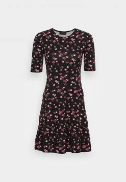 Bestpreis 💯 Even&Odd Damen Jerseykleid - Black/multi Coloured ❤️ -Even Odd Verkäufe 82f7864443ea41b0a02b09e484bc0947