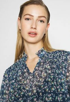 Besorgen ✨ Even&Odd Damen PRINTED BLOUSE - Bluse - Blue 😍 -Even Odd Verkäufe 833038b80a4c41a483add33ffb68d1cf
