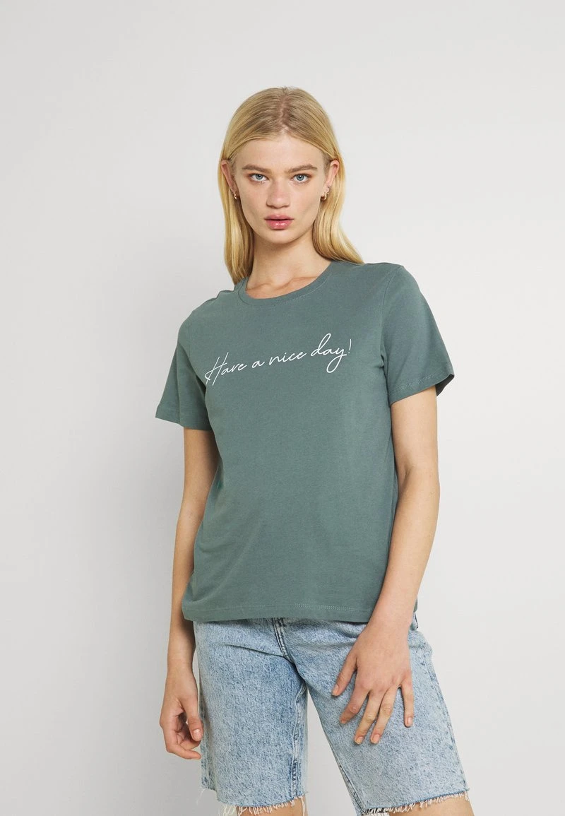 Aktion 🥰 Even&Odd Damen T-Shirt Print - Green 🎁 3 Aktion 🥰 Even&Odd Damen T-Shirt Print - Green 🎁