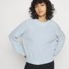Coupon 😉 Even&Odd Damen VOLUME SLEEVE JUMPER - Strickpullover - Light Blue 🎉 -Even Odd Verkäufe 8476212a95c64fa8bc58536560ee9a4e