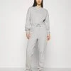Coupon ✨ Even&Odd Damen SWEAT - Oversized Comfy - Jumpsuit - Light Grey 🎉 -Even Odd Verkäufe 85ad5ef94f754a818a52011f475f6fef