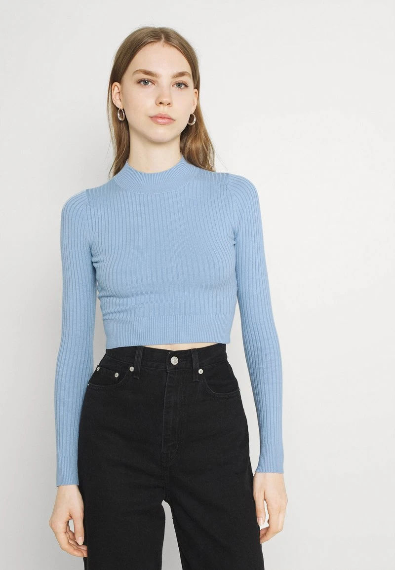 Schlussverkauf ⭐ Even&Odd Damen 2 PACK - Strickpullover - Black/light Blue 🥰 4 Schlussverkauf ⭐ Even&Odd Damen 2 PACK - Strickpullover - Black/light Blue 🥰 – Bild 2