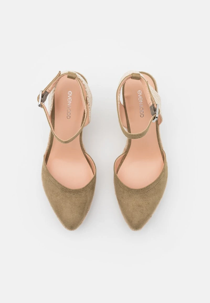 Am billigsten 🤩 Even&Odd Plateausandalette - Khaki | Damen 🥰 8 Am billigsten 🤩 Even&Odd Plateausandalette - Khaki | Damen 🥰 – Bild 6