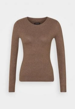 Besorgen ✔️ Even&Odd Damen Strickpullover - Light Brown Melange ✔️