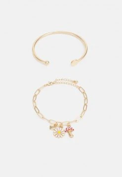 Beste Bewertungen von 💯 Even&Odd Damen 2 PACK - Armband - Gold-coloured ⭐