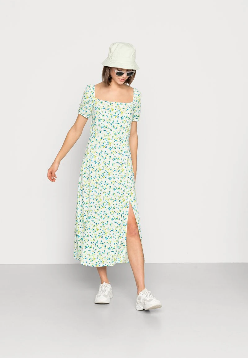 Angebote ⌛ Even&Odd Damen Freizeitkleid - White/blue ❤️ 4 Angebote ⌛ Even&Odd Damen Freizeitkleid - White/blue ❤️ – Bild 2