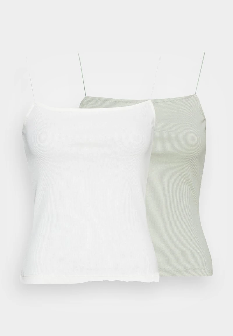Bester Verkauf 😍 Even&Odd Damen 2 PACK - Top - White/green 🎁 7 Bester Verkauf 😍 Even&Odd Damen 2 PACK - Top - White/green 🎁 – Bild 5